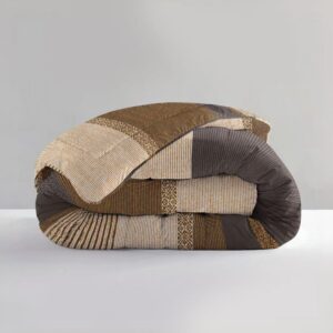 Lazy dekbed zonder overtrek 140x200 Marina Taupe (Incl. Kussensloop) | Sleeptime