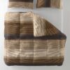 Lazy dekbed zonder overtrek 140x200 Marina Taupe (Incl. Kussensloop) | Sleeptime