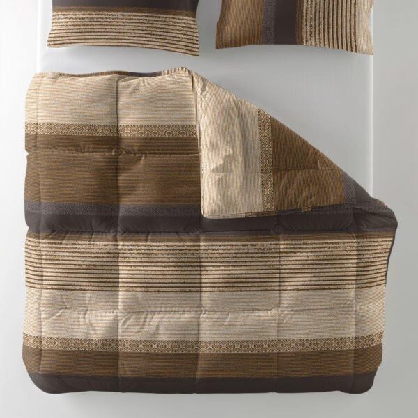 Lazy dekbed zonder overtrek 140x200 Marina Taupe (Incl. Kussensloop) | Sleeptime